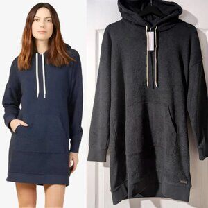 Outerknown | Hightide Hoodie Dress In Charcoal